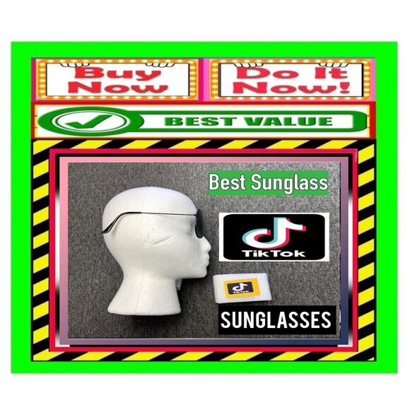 ✅🆕🚨🔴🌸S🌸A🌸L🌸E🌸❗️🔴📢TIK TOK Aviator SUNGLASSES Unisex EYEWEAR🟢BUY NOW❗💸 - Picture 3 of 16